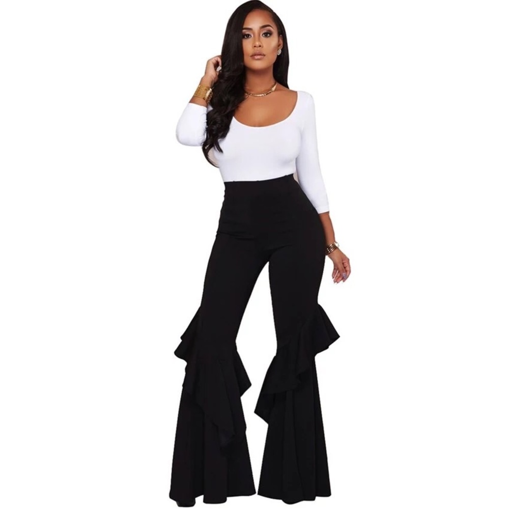 2pc: pants and 3/4 sleeve top